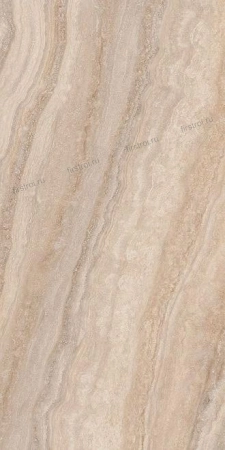 Керамогранит Kerama Marazzi  Риальто песочный декор левый лаппатированный 60х119.5 полированный