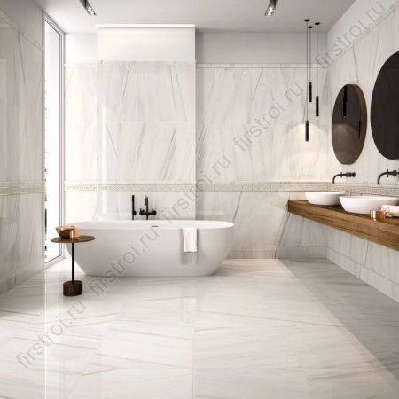 Бордюр Italon Шарм Экстра Каррара Лондон 5х25 глянцевый фото в интернет-магазине Мегастроймаркет