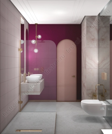 Керамогранит Kerama Marazzi  Ониче розовый лаппатированный 60х119.5 лаппатированный фото в интернет-магазине Мегастроймаркет