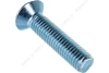 Винт с потайной головкой полная резьба оцинкованный DIN 965 8x10 фото в интернет-магазине Мегастроймаркет