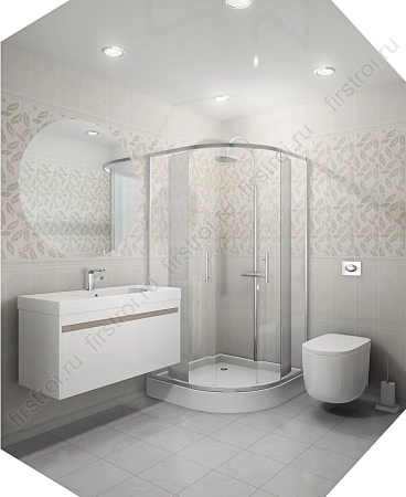 Плитка Kerama Marazzi  Ретиро белый 20х50 матовая фото в интернет-магазине Мегастроймаркет