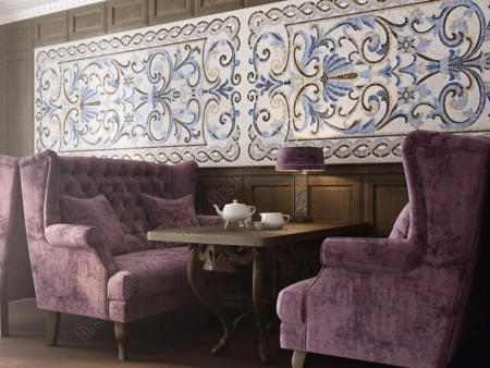 Керамогранит Kerama Marazzi  Классика декорированный обрезной 119.5х238.5 матовый фото в интернет-магазине Мегастроймаркет