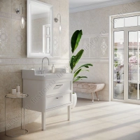 Бордюр Kerama Marazzi  Веласка беж светлый обрезной 12х30 матовый фото в интернет-магазине Мегастроймаркет