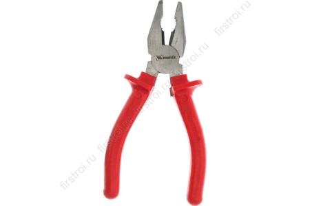 Плоскогубцы Econom 160мм шлифованные пластмассовые рукоятки Matrix (16992) фото в интернет-магазине Мегастроймаркет