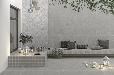 Мозаика Vitra Newcon Акварель теплая гамма 7РЕК (5*10) 30x30 фото в интернет-магазине Мегастроймаркет