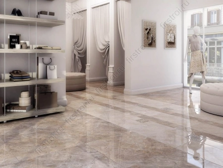 Декор Kerama Marazzi  Понтичелли светлый лаппатированный 15х15 лаппатированный фото в интернет-магазине Мегастроймаркет