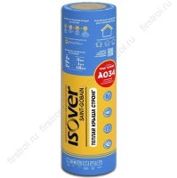 Теплоизоляция Isover Теплая Крыша Стронг 4100х1220х50 мм на основе кварца 2 штуки в упаковке фото в интернет-магазине Мегастроймаркет