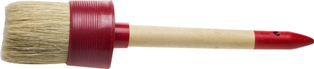Кисть круглая STAYER MASTER светлая натуральная щетина, пластмасовый корпус, деревянная ручка, №20 x65мм (0141-65)