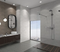 Плитка Creto  Effetto Wood Grey Dark 02 25х60 матовая фото в интернет-магазине Мегастроймаркет