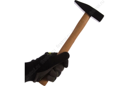 Молоток слесарный 500г квадратный боек деревянная рукоятка Sparta (102105) фото в интернет-магазине Мегастроймаркет