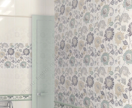 Плитка Kerama Marazzi  Луиза беж 25х40 глянцевая фото в интернет-магазине Мегастроймаркет