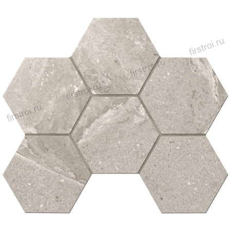 Керамогранит Estima Мозаика KA03 Hexagon 25x28.5 Неполированный(10 мм)