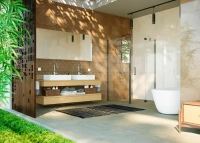 Декор Creto  Pulpis Beige W M/STR 31x61 NR Glossy 1 глянцевый фото в интернет-магазине Мегастроймаркет