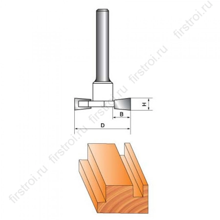 Фреза GLOBUS 1008 Z4 D52 фото в интернет-магазине Мегастроймаркет