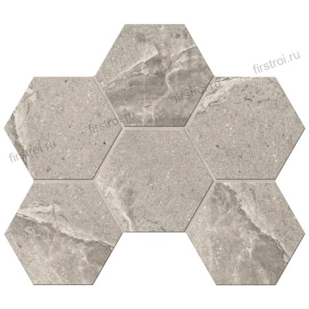 Керамогранит Estima Мозаика KA02 Hexagon 25x28.5 Неполированный(10 мм)