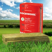 Базальтовая вата Rockwool Лайт Баттс 1000х600х50 мм 10 плит в упаковке фото в интернет-магазине Мегастроймаркет