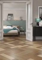 Керамогранит Kerama Marazzi  Дистинто беж светлый обрезной 15х60 матовый фото в интернет-магазине Мегастроймаркет