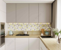 Вставка Creto Flora bloom 20х60 матовый фото в интернет-магазине Мегастроймаркет