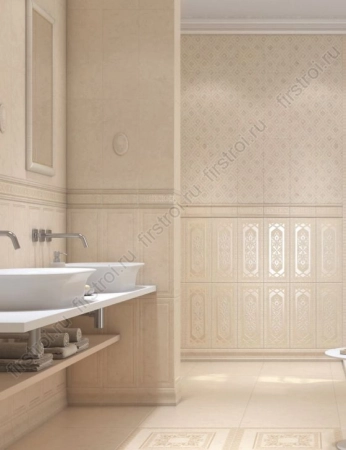 Декор Kerama Marazzi  Резиденция овал 8.5х12.5 матовый фото в интернет-магазине Мегастроймаркет