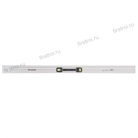 Линейка-уровень 1000 мм металлическая, пластмассовая ручка 2 глазка Matrix Master (30577)