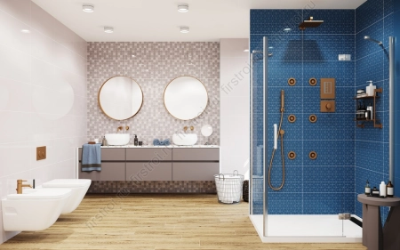 Плитка Creto  Mono mustard 30х60 глянцевая фото в интернет-магазине Мегастроймаркет