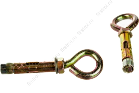 Анкерный болт с кольцом двуxраспорный М10x14x100мм фото в интернет-магазине Мегастроймаркет Анкерный болт с кольцом двуxраспорный М10x14x100мм фото в интернет-магазине Мегастроймаркет