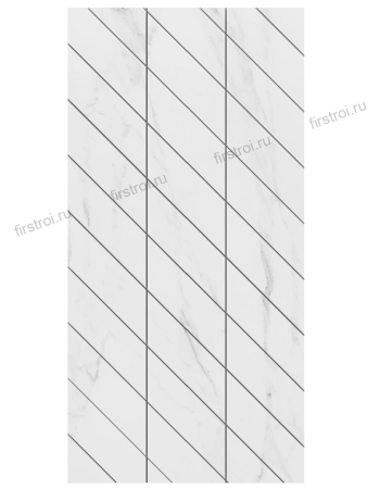 Керамогранит Estima Фальшмозаика SM01 Corner 30x60x10 Неполированный (левый)