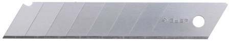 Лезвия ЗУБР ЭКСПЕРТ сегментированные улучшенная инструментальная сталь У8А в боксе 18мм (10шт) (09710-18-10)