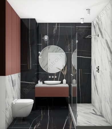 Керамогранит Italon  Шарм Делюкс Сахара Нуар 80х160 люкс фото в интернет-магазине Мегастроймаркет