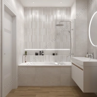 Плитка Creto  Carpet Antic W M 25х75 NR Satin 1 матовая фото в интернет-магазине Мегастроймаркет