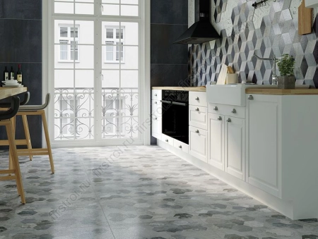 Керамогранит Villeroy&Boch Althea Oxy серый 60x60 фото в интернет-магазине Мегастроймаркет