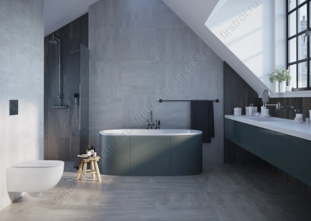 Керамогранит Creto  Lines темно-серый 60х120 матовый фото в интернет-магазине Мегастроймаркет