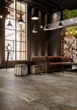 Керамогранит Kerama Marazzi  Сильвер Рут серый обрезной 119.5х119.5 матовый фото в интернет-магазине Мегастроймаркет