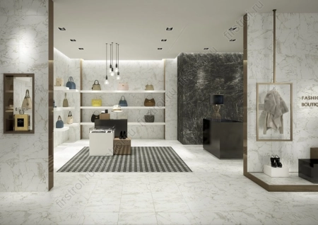 Керамогранит Italon  Класс Уайт 45х45 фото в интернет-магазине Мегастроймаркет