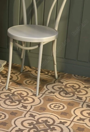 Вставка Kerama Marazzi Лоредан беж светлый 10х10 матовый фото в интернет-магазине Мегастроймаркет