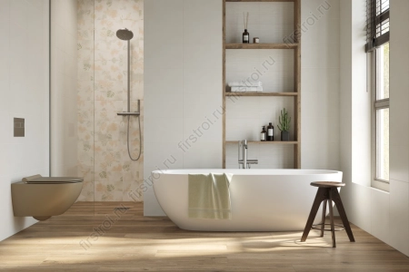 Плитка Creto  Liana cremo бежевый 25х40 матовая фото в интернет-магазине Мегастроймаркет