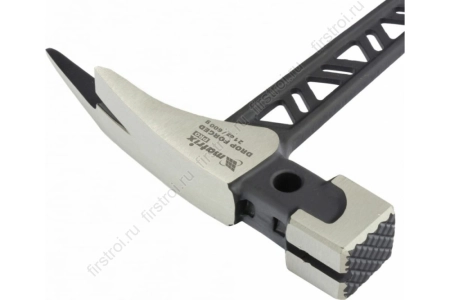 Молоток кровельщика 600г цельнокованный двухкомпонентная рукоятка Pobedit фото в интернет-магазине Мегастроймаркет