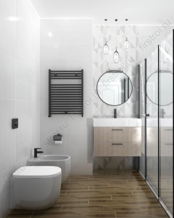 Плитка Creto  Forza Calacatta White Mosaico 01 25х60 глянцевая фото в интернет-магазине Мегастроймаркет