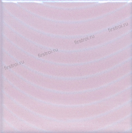 Вставка Kerama Marazzi Маронти розовый 10х10 глянцевый (33045/7)
