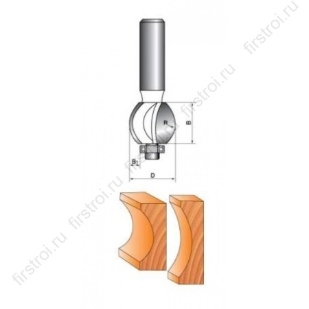 Фреза GLOBUS 1016 D25 286мм фото в интернет-магазине Мегастроймаркет