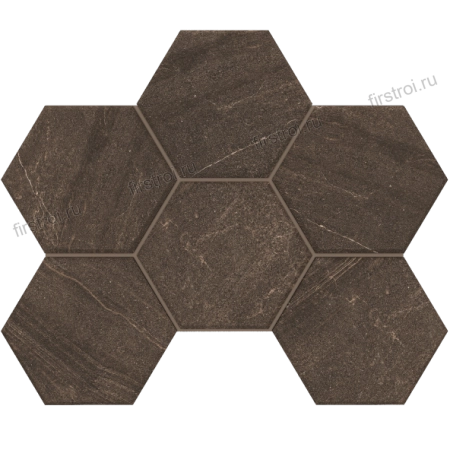 Керамогранит Estima Мозаика GB04 Hexagon 25x28.5 Неполированный