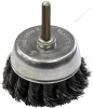 Щетка-крацовка Чашка со шпилькой 65мм стальная Pobedit