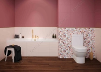 Вставка Creto Monica velvet 25х40 матовый фото в интернет-магазине Мегастроймаркет