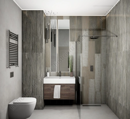 Керамогранит Italon Грув Блэнд 9.5х60 матовый фото в интернет-магазине Мегастроймаркет