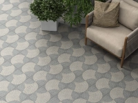 Керамогранит Kerama Marazzi  Сассолино 1 серый матовый 30х30 матовый фото в интернет-магазине Мегастроймаркет