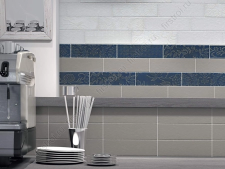 Плитка Kerama Marazzi  Кампьелло серый светлый 8.5х28.5 матовая (2915) фото в интернет-магазине Мегастроймаркет