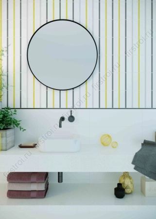 Вставка Creto Flora milty 20х60 матовый фото в интернет-магазине Мегастроймаркет