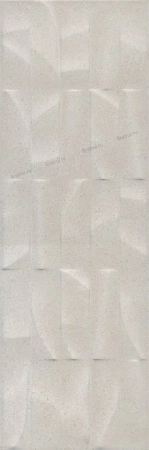 Плитка Kerama Marazzi  Безана серый светлый структура обрезной 25x75 матовая