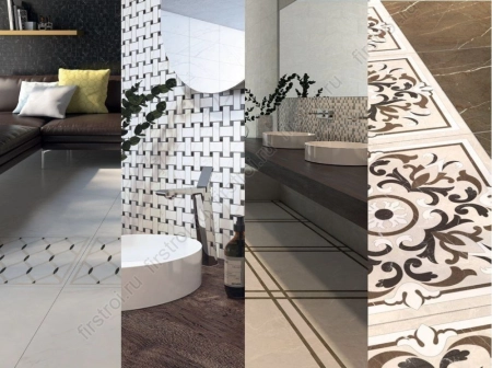 Декор Vitra Marmori xолодный Микс Ректификат 30x60 фото в интернет-магазине Мегастроймаркет