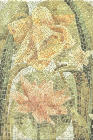 Декор Kerama Marazzi  Летний сад Лилии лаппат. 20х30 глянцевый (HGD/A145/880L)